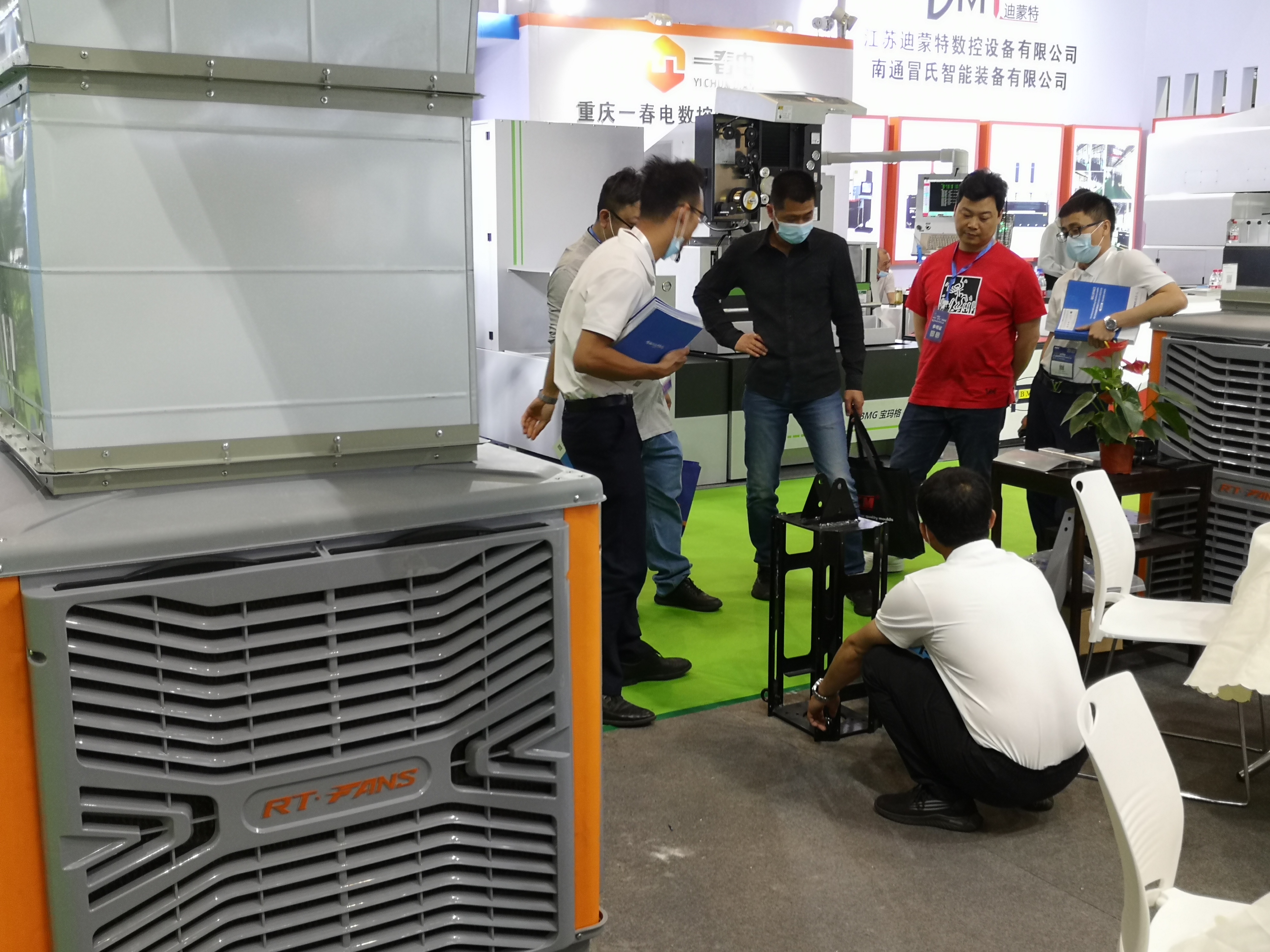 广州物流展会已过去，j9国际站官网环保空调工业风扇又迎来到了重庆展